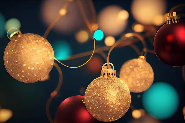 Matte Gold Christmas Balls Праздничное Украшение Art Work Abstract Background — стоковое фото