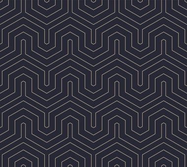 Oriental Seamless Pattern Vector Aesthetic Geometry Ornament Abstract Background. Classic Arabian Design Linear Texture Repetitive Luxury Wallpaper. Arab Ornamental Grid Endless Line Art Illustration