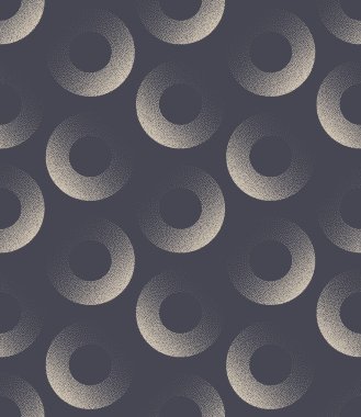 Noktalı Daireler Eski Moda Kusursuz Şekilsiz Vektör Tarzı Soyut Arkaplan. Retro Style Apparel Design Tekstil Baskı Tekrarlayıcı Soyut Pastel Renkli Duvar Kağıdı. Yarıton Sanat İllüstrasyonu