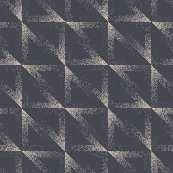 Trianglar Geometriska Sömlösa Mönster Vektor Ultra Modern Abstrakt Bakgrund Triangulärt — Stock vektor