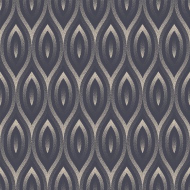 Kraliyet Konforlu Kusursuz Şekilsiz Vektör Dot Moda Soyut Arkaplan. 50 'lerin modası, 60' ların süslü Boho Retro Tekstil Tasarımı Tekrarlayan Soyutlama. Yarım Tonlu Sanat Çizimi