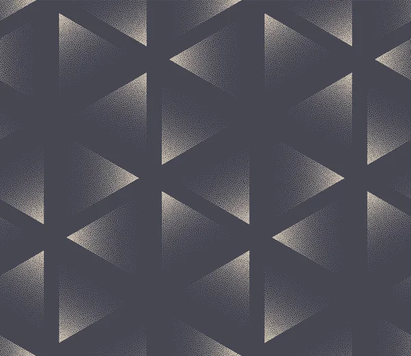 Sparse Triangles Безшовний Візерунок Тенденція Векторні Плями Стильний Абстрактний Фон — стоковий вектор