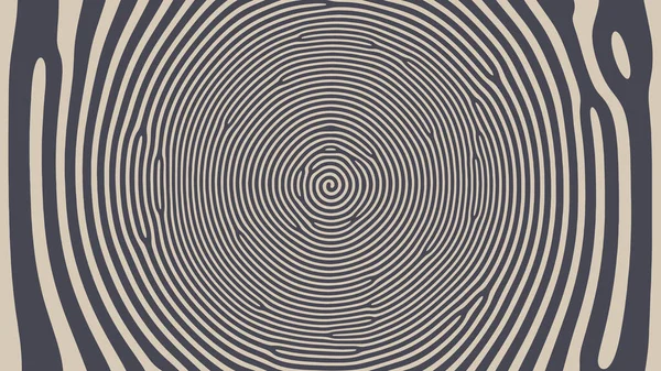 Spiral Psychedelic Sanat Vektörü Hipnotik Şablon Klasik Soyut Arkaplanı Büyüle — Stok Vektör