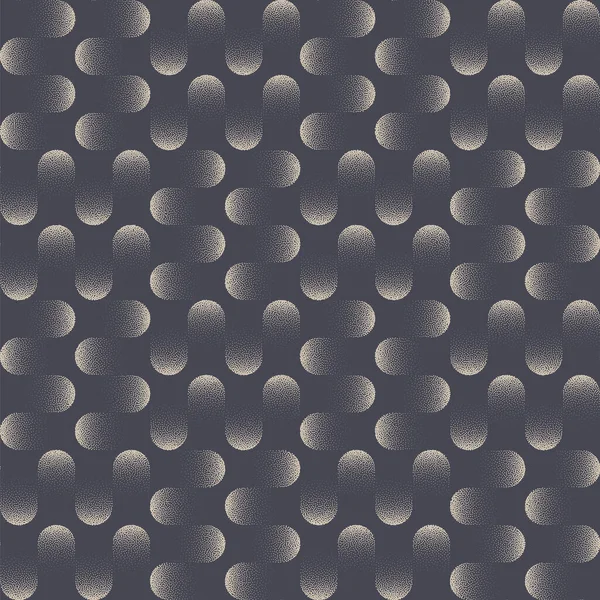Dynamic Graphic Mod Seamless Pattern Vector Dot Work Stylish Abstrahood — стоковый вектор