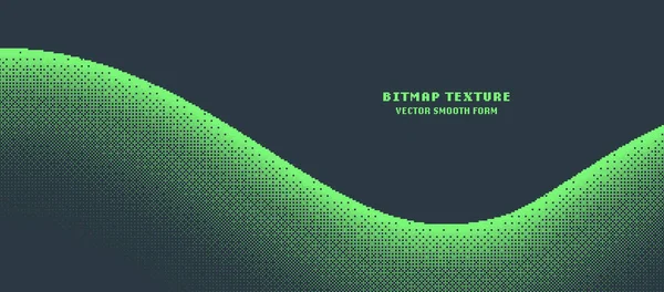 Pixel Art Style Bitmap Texture Smooth Form Vector Noise Dither — Image vectorielle