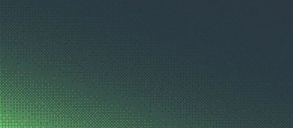 Dither模式位图纹理半色调角梯度矢量宽背景 闪烁式荧幕具有更清晰的像素效果 8位Pixel Art Retro Video Game Bright Green Decoration — 图库矢量图片