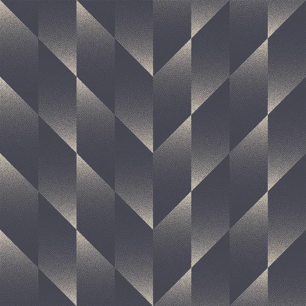 Vérifier Chevron Zigzag Grille Modèle Sans Couture Vectoriel Dotwork Résumé — Image vectorielle