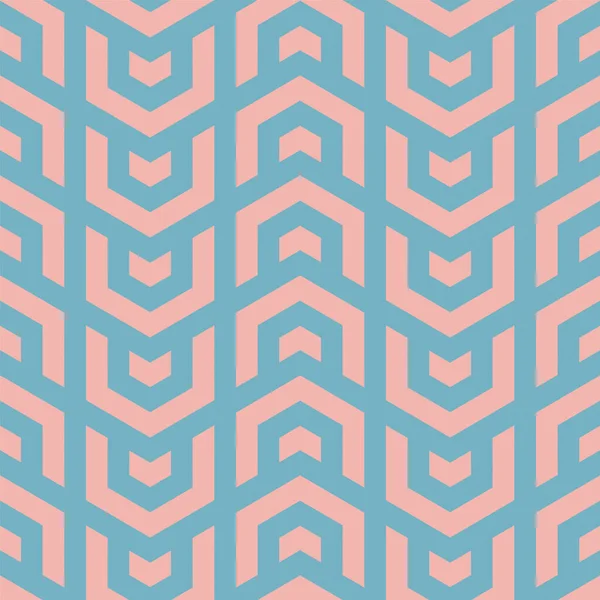 Mercan Mavisi Soluk Renkler Geometrik Yaz Kusursuz Desen Vektör Soyutlaması. Moda Tekstil Tasarımı Hippi Retro Kumaş Baskısı Tekrarlayan Duvar Kağıdı. Bitmeyen Sanat Soyut İllüstrasyonu