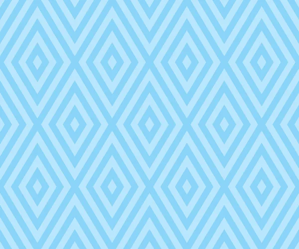 Soluk Mavi Rhombus Şebekesi Kusursuz Şekilsiz Düzen Vektörü Basit Soyutlaması. Moda Tekstil Tasarımı Hippi Retro Kumaş Baskı Yineleyici Duvar Kağıdı. Bitmeyen Sanat Soyut İllüstrasyonu