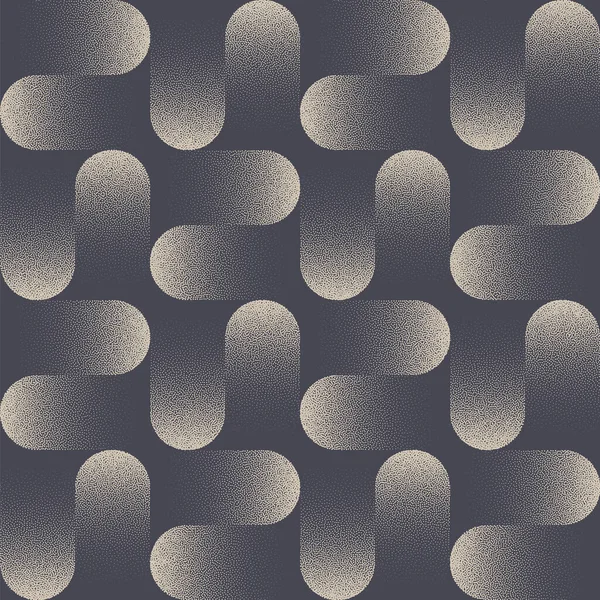 Moderne Graphic Dynamic Seamless Pattern Vector Dot Work Fond Abstrait — Image vectorielle