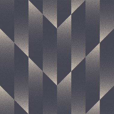 Checkered Tile Retro Biçimsiz Desensiz Desen Vektör Dot Çalışması Özgeçmişi. Giysiler için eski moda tekstil baskısı veya tekrar eden keten duvar kâğıdı. Yarım Tonlu Posh Sanat Çizimi