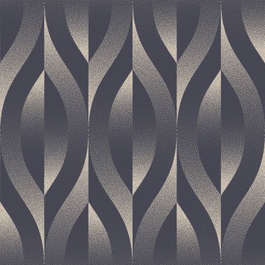 Kraliyet Motifi Kusursuz Motif Dot Çalışması Lüks Soyut Arkaplan. Sonsuz Görkemli Soyutlama Eski Moda Tekstil Baskısı. Tekrarlayan Stil Duvar Kağıdı. Yarım Tonlu Grafik Sanatı İllüstrasyonu