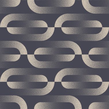 50 'lerin 60' ları, 70 'lerin Retro Style Pahalı Pahalı Kusursuz Moda Eğilimi Nokta Çalışma Soyut Arkaplanı. 1960 'ların Şık Moda Sonsuz Kumaş Tekstil Baskısı. Yarım Tonlu Tekrarlayan Sanat İllüstrasyonu