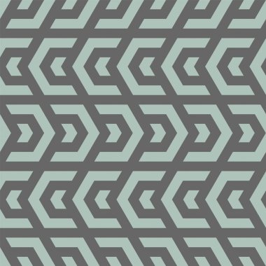 Deneysel Renk Paleti Geometrik Kusursuz Desen Vektör Soyutlaması. Moda Tekstil Tasarımı Funky Retro Stili Kumaş Baskı Tekrarlayan Duvar Kağıdı. Döngüsel Soyut Resimlendirme