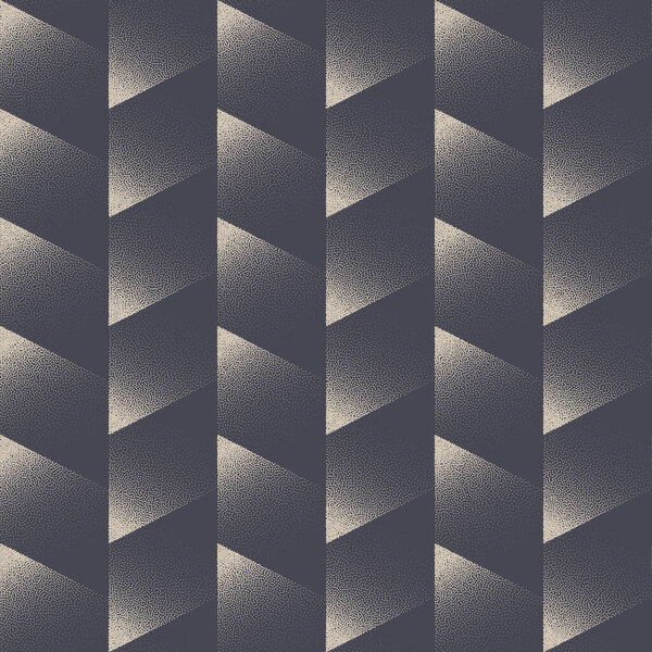 Shift Chevron затухает в безморщинистом векторе. Бесконечный дизайн Графическая абстракция Текстильная печать для ткани или льна. Повторяющиеся обои. Искусство полутона