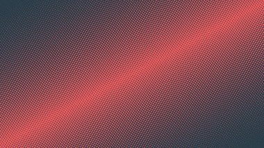 Pop Art Dots Yarım Tonlu Vektör Eğimli Kırmızı Çizgili Soyut Arkaplan. Dot Work Design Contrast Grafik Modern Doku. Yarım Tonlu Çizim Minimalist Sanat Soyutlaması Geniş Duvar Kağıdı