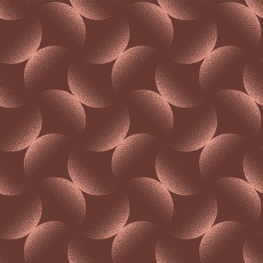 1950 'lerin 1960' ları. Kusursuz Retro Desensiz Moda Kahverengi Tonlar Soyut Vektör Arkaplanı. Tekstil Baskısı Tekrarlayan Duvar Kağıdı için Klasik Grafiksel Eski Moda Soyutlaması. Yarıton Sanat İllüstrasyonu