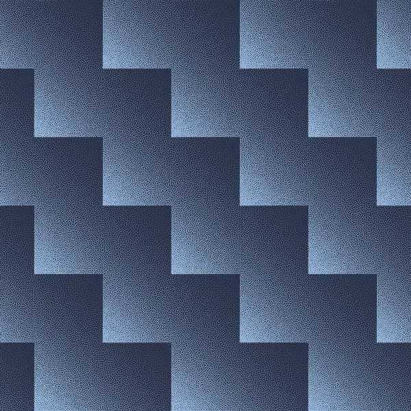 Язана Шарова Структура Безшовний Візерунок Тенденція Вектор Синього Абстрактного Тла Ліцензійні Стокові Ілюстрації