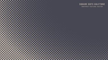 Kare Yuvarlak Noktalar Yarım Düzen Radyal Sınır Vektörü Özgeçmişi. Yarım Tonlu Sanat Solmuş İnce Doku. Grafiksel Soyut Duvar Kağıdı. Retro Futuristik Teknoloji Sanat İllüstrasyonu