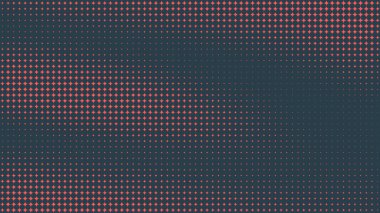 Kırmızı Dairesel Yarım Düzen Bulanık Hareket Etkisi Doku Vektörü Soyut Arkaplan. Ultra Modern Minimalist Acımasız Biçim Yarım Ton Grafikleri. Retro Futuristik Teknoloji Sanatı İllüstrasyonu