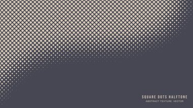 Kare Yuvarlak Noktalar Yarım Düzen Düz Eğimli Sınır Vektörü Özgeçmişi. Yarım Ton Rhombus Geometrik Izgara Dalga Biçimi Yapısı Duvar Kağıdı. Retro Futurism Grafik Soyutlama Sanatı İllüstrasyonu