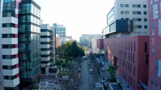 Vista Aérea Del Hospital Assuta Ramat Hachayal Tel Aviv — Vídeos de Stock