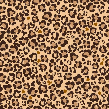 Leopar vektör seamless modeli