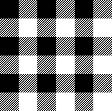 Çoban deseni vektör illüstrasyonu