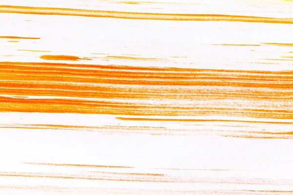 Akryl Oranžová Červená Žlutá Hnědá Barva Textura Pozadí Ruční Štětec — Stock fotografie