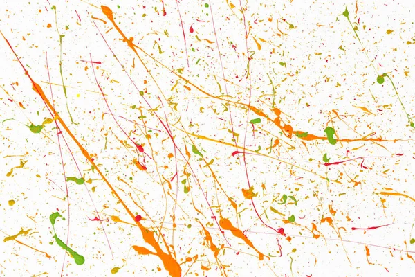 다채로운 스플래시 소재에 페인트 백서의 수채화 — 스톡 사진