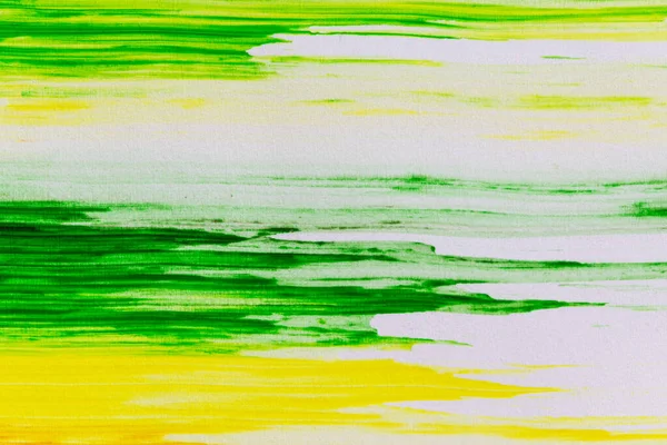 Acrylic Paint Texture Background Multi Color Green Yellow Brown Orange — 스톡 사진