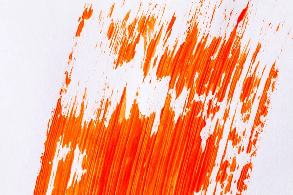 Acrylic Orange Red Yellow Brown Paint Texture Background Hand Made — Stockfoto