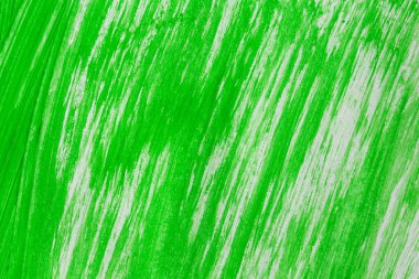 acrylic green paint texture background hand made brush on paper