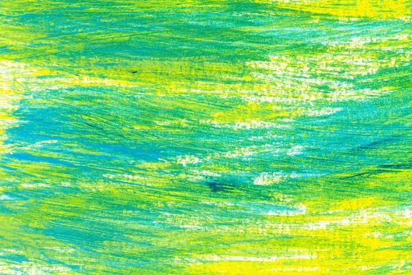 Acrylic Paint Texture Background Multi Color Red Green Yellow Blue — Fotografia de Stock