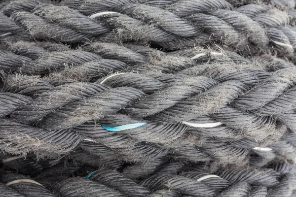 Суднові Мотузки Мішок Текстура Фону Крупним Планом — стокове фото