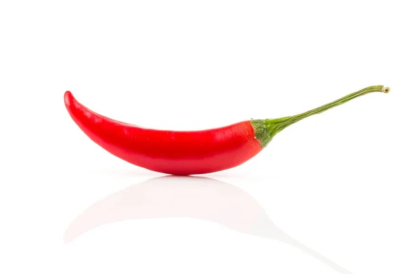 Red Chili Pepper Isolated White Background — Stock Photo, Image