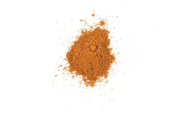 Cinnamon Powder Isolated White Background — Stock Photo, Image