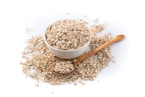 stock image Healthy Homemade Oatmeal breakfast in a bowl close up