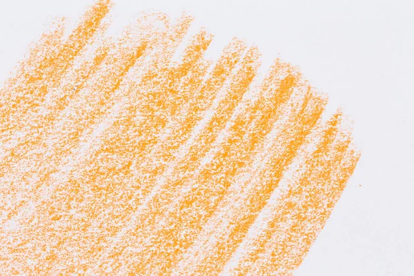 Jaune Brun Pastel Dessin Crayons Papier Texture Fond — Photo