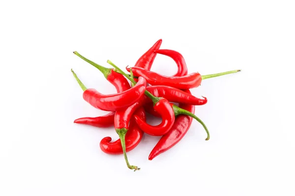 Red Chili Pepper Isolated White Background — Stock Photo, Image