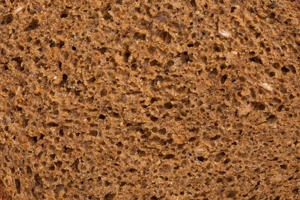 Детальний Погляд Текстуру Житнього Хліба — стокове фото