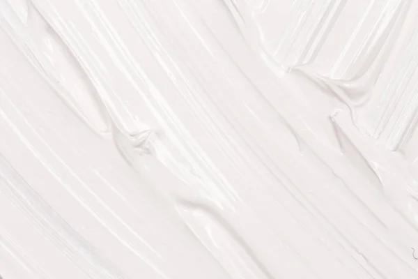Hand Made Oil Paint Brush Stroke Splash White Paper Design — 图库照片
