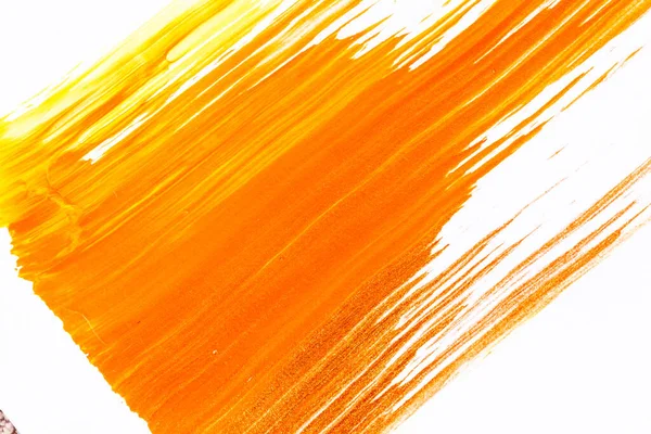 Acrílico Laranja Vermelho Amarelo Marrom Pintura Textura Fundo Feito Mão — Fotografia de Stock