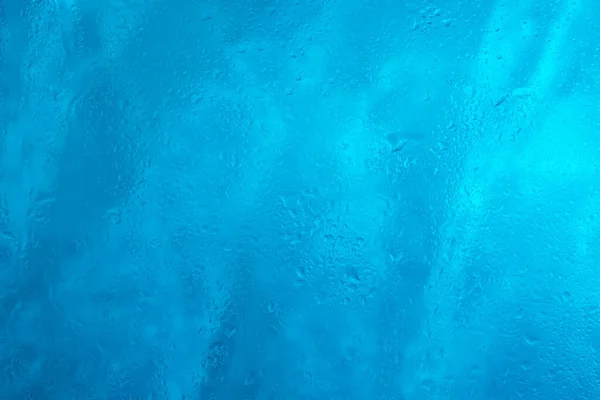 Wassertropfen Auf Glas Regentropfen Auf Klarem Fenster — Stockfoto