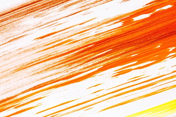 Acryl Orange Rot Gelb Braun Farbe Textur Hintergrund Hand Gemacht — Stockfoto
