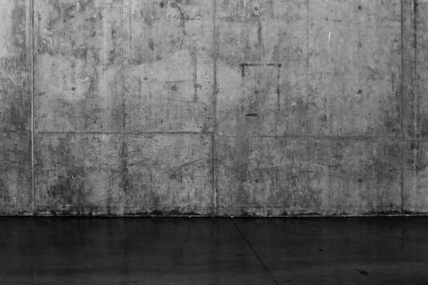 Grungy Σκούρο Συμπαγή Τοίχο Και Υγρό Πάτωμα Για Υφή Φόντου — Φωτογραφία Αρχείου