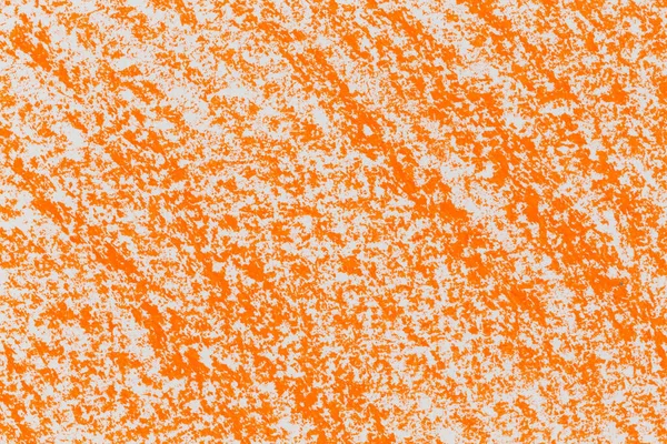 Orange Color Crayon Hand Drawing Texture Background — Stock Photo, Image