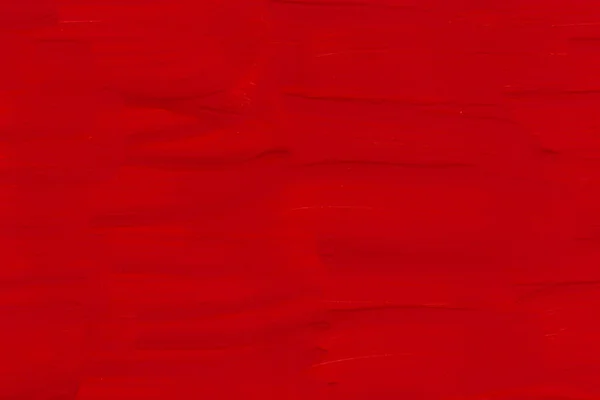 Rosso Spazzolato Sfondo Texture Dipinta Carta — Foto Stock