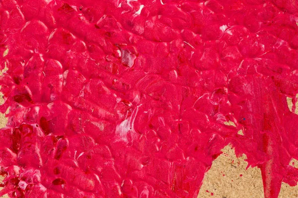 Acrílico Pintura Rosa Textura Fondo Sobre Cartón Para Diseño — Foto de Stock
