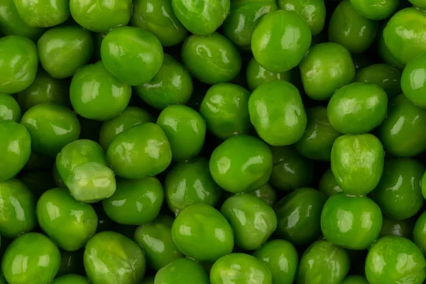 Zöld Nedves Nyers Borsó Zöldség Háttér — Stock Fotó